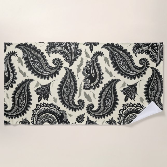 Serviette De Plage Palais Paisley (Devant)