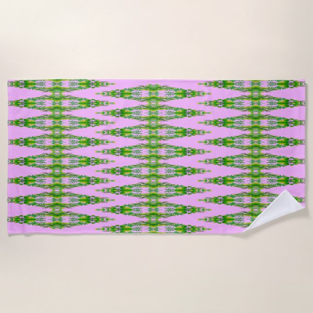 Serviette De Plage Palm Leaf image pour Beach Towel (Devant)