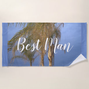 Serviette de plage Palmiers du Témoin
