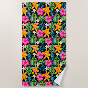 Serviette de plage Palmiers tropicaux