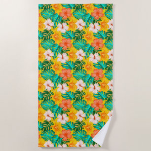 Serviette de plage Palmiers tropicaux