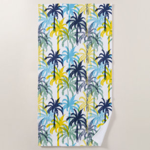 Serviette de plage Palmiers tropicaux