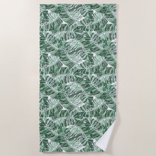 Serviette de plage Palmiers tropicaux