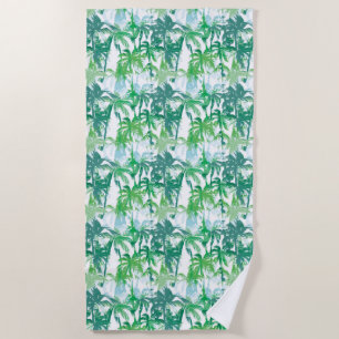 Serviette de plage Palmiers tropicaux