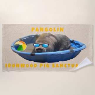 Serviette de plage Pangolin