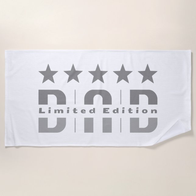 Serviette De Plage Papa Limited Edition (Devant)