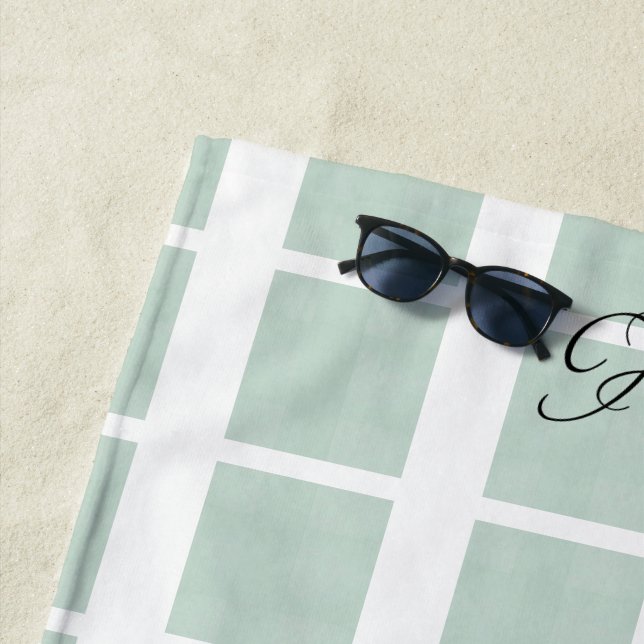 Serviette De Plage Papier Kraft Adresse de Retour Mariage Écriture (En situation)