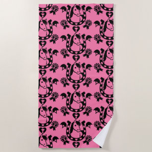 Serviette De Plage Papier peint Pony Club Home Decor.