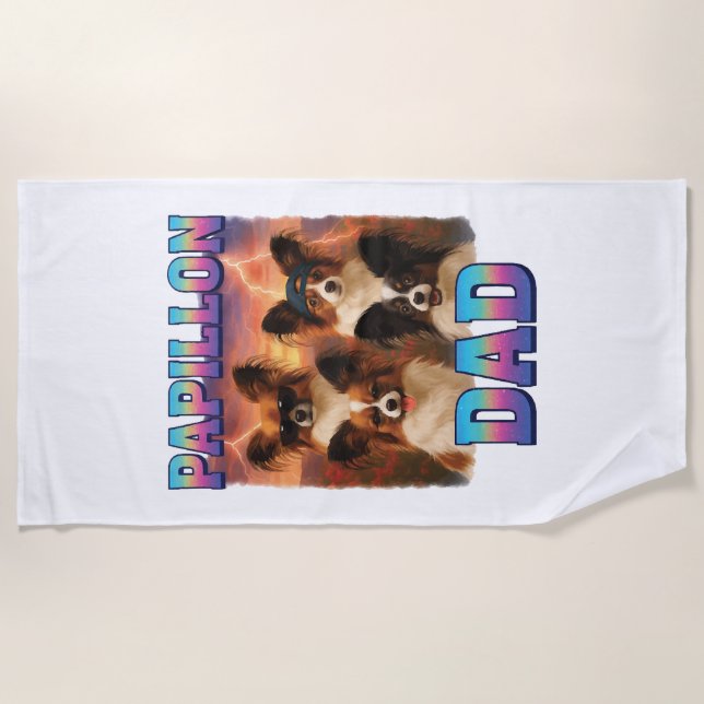 Serviette De Plage Papillon (Devant)