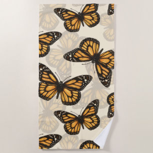 Serviette De Plage Papillon monarque