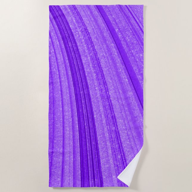 Serviette De Plage Parties scintillant violet oneuse (Devant)