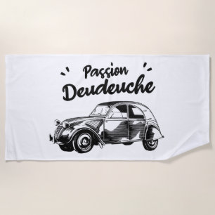 Serviette De Plage Passion deudeuche - 2CV
