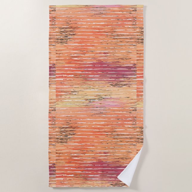 Serviette de plage patinée Reed Blind (Devant)