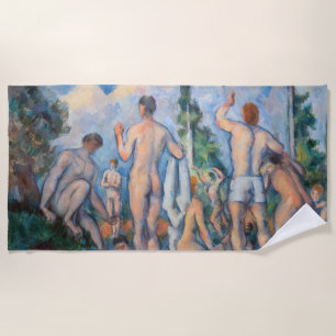 Serviette De Plage Paul Cezanne - Baigneurs