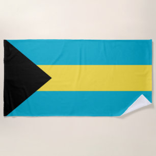 Serviette De Plage pavillon des Bahamas