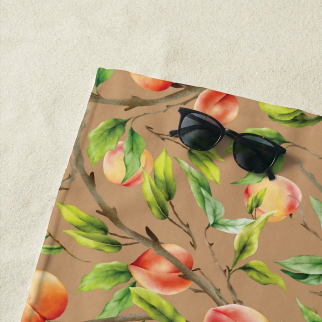 Serviette De Plage Pêche sur l'arbre (En situation)