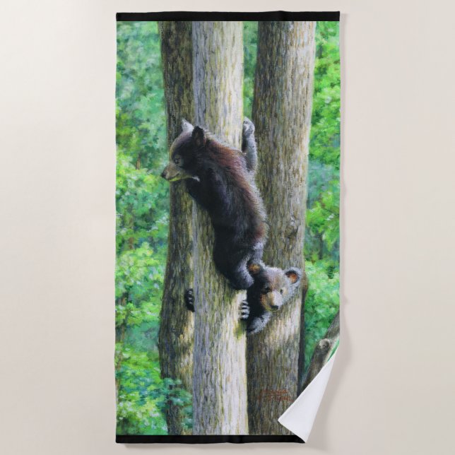 Serviette De Plage Peek-a-Bear (Devant)