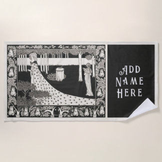 Serviette de plage personnalisée grande Beardsley