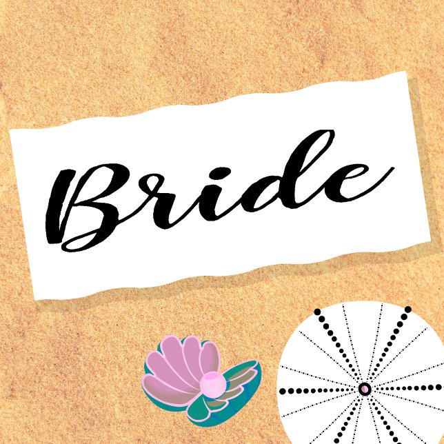 Serviette de plage personnalisée pour la mariée d' (Créateur téléchargé)