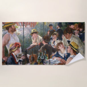 Serviette De Plage Pierre-Auguste Renoir - Déjeuner de la fête nautiq