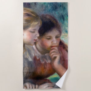 Serviette De Plage Pierre-Auguste Renoir - La Lecture