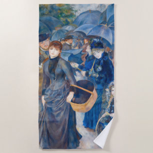 Serviette De Plage Pierre-Auguste Renoir - Les Parapluies