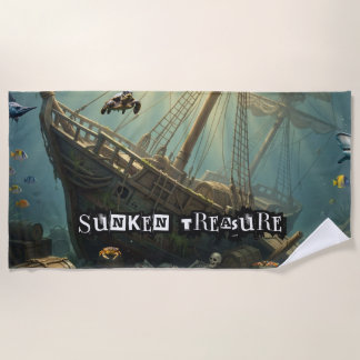 Serviette De Plage Pirates et navires capturés