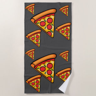 Serviette De Plage Pizza Friday Design - Beach Towel