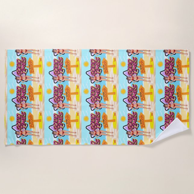 Serviette De Plage plage (Devant)