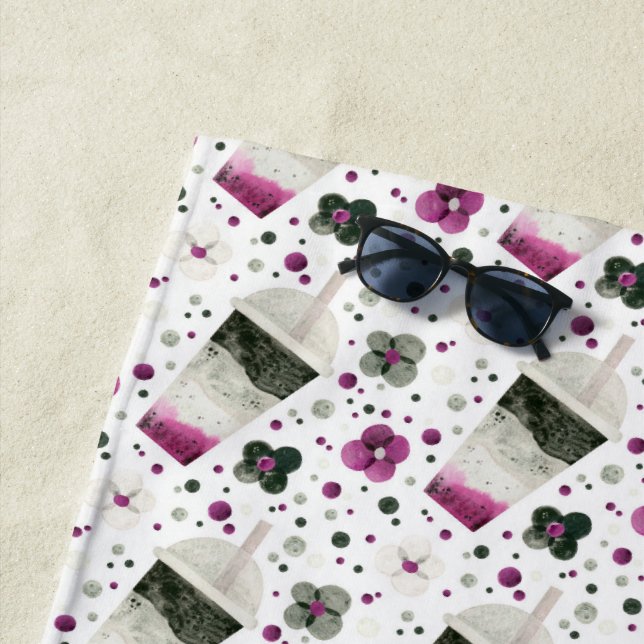 Serviette De Plage Plage de la Pride sexuelle (En situation)