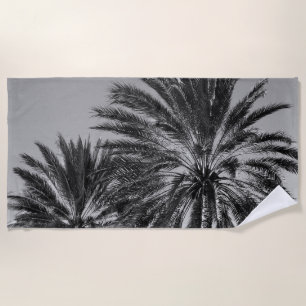 Serviette De Plage Plage de palmiers des Caraïbes #7 #tropical #art