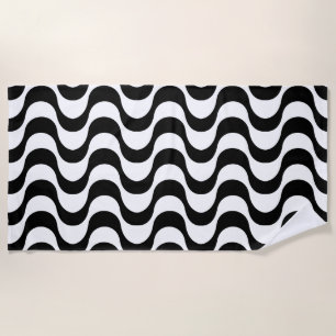 Serviette De Plage Plage Serviette Copacabana motif