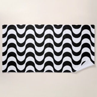 Serviette De Plage Plage Serviette Copacabana motif