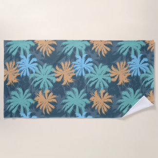 Serviette De Plage Plage Vibe Palm Tree