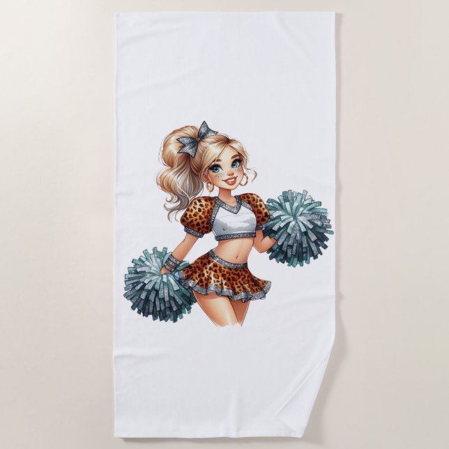 Serviette De Plage Plaid de jeté (Devant)