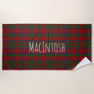 Serviette de plage Plaid MacIntosh Tartan