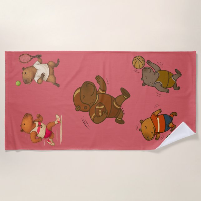 Serviette De Plage Planificateur (Devant)