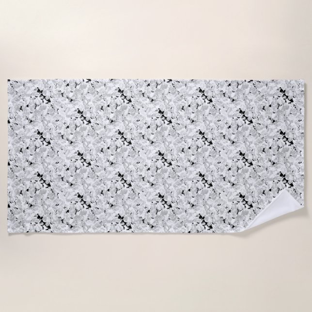 Serviette De Plage point de conception quarante-trois (Devant)