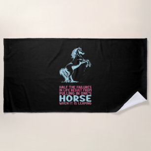 Serviette De Plage Poison d'Equestrian The Failures In Life