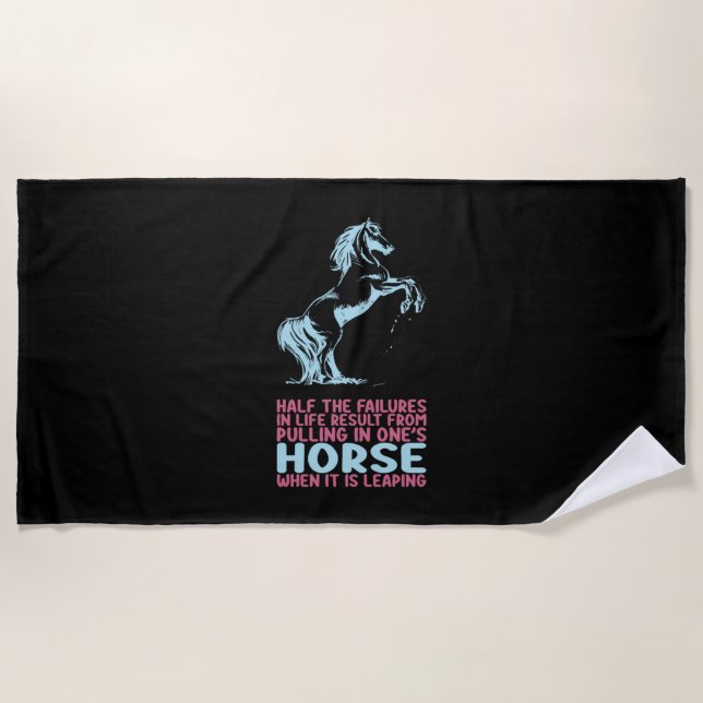 Serviette De Plage Poison d'Equestrian | The Failures In Life (Devant)