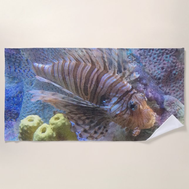 Serviette De Plage Poisson (Devant)