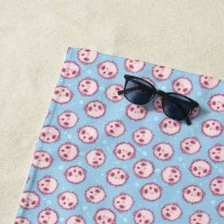 Serviette De Plage Poisson-globe