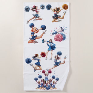 Serviette De Plage Pom-pom girl