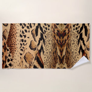 Serviette De Plage Poster de animal, léopard, guépard