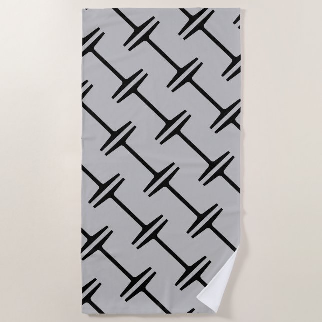 Serviette De Plage Poutre d'acier (Devant)