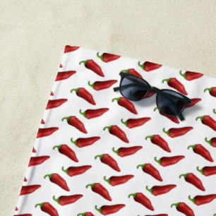 Serviette De Plage Ppers piment