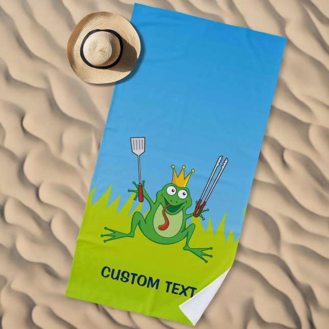 Serviette De Plage prince du BBQ (Créateur téléchargé)
