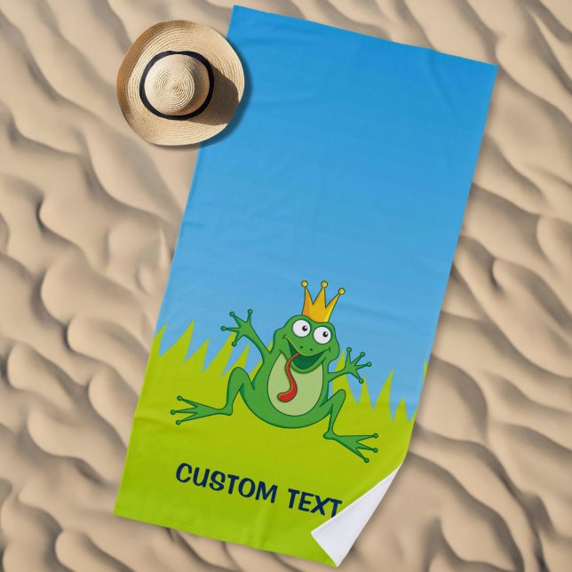 Serviette De Plage Prince grenouille (Créateur téléchargé)