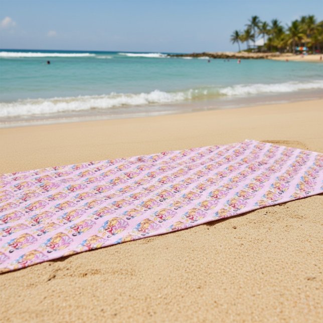 Serviette De Plage Princess Beach Towel (Créateur téléchargé)