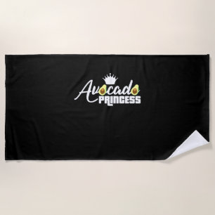 Serviette De Plage Princesse Avocado